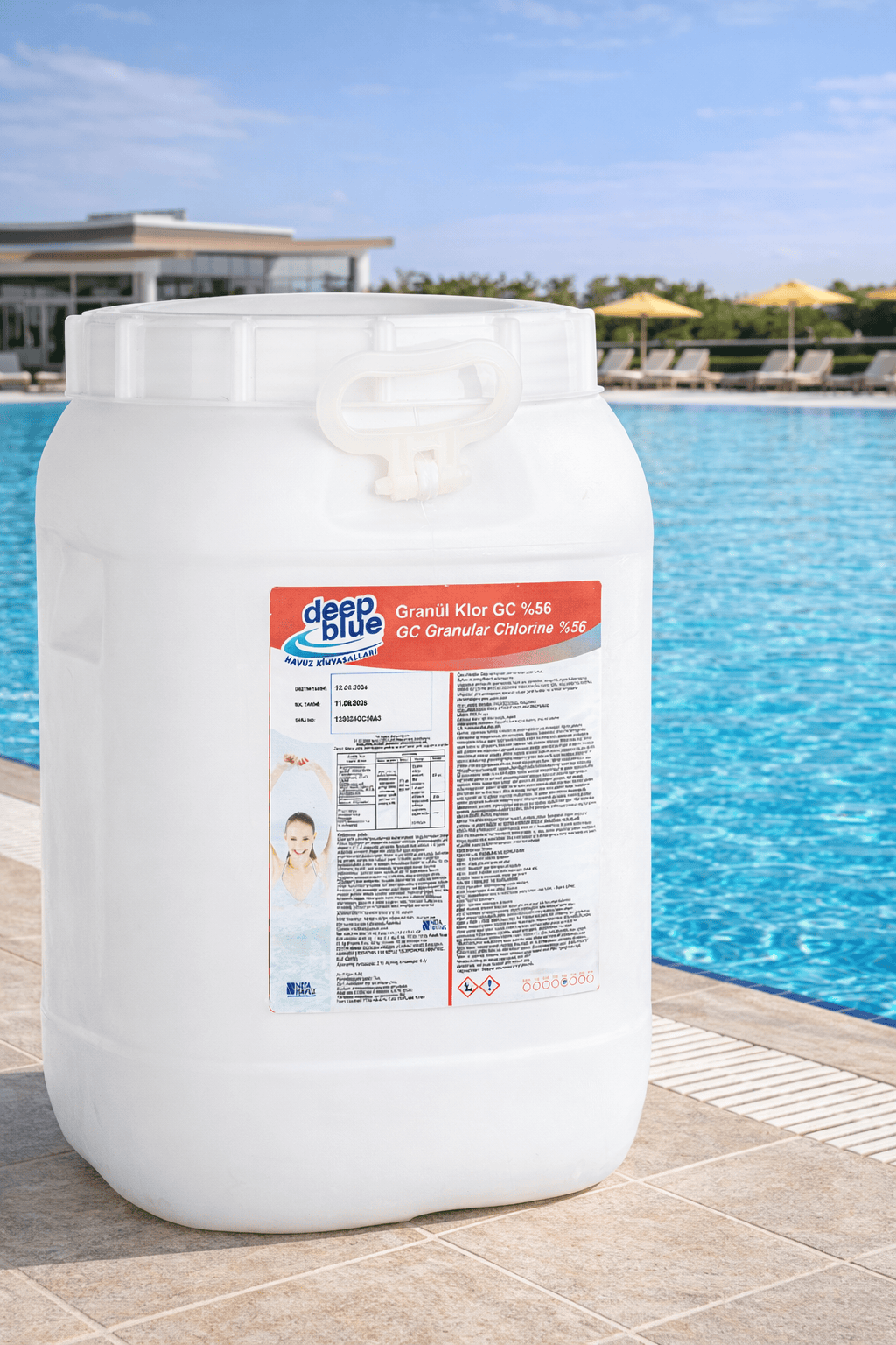 Deep Blue Granül Klor %56 25 kg
