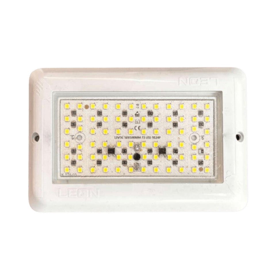 LEON Lamba (Kare-Sıva Üstü) SMD Beyaz/White - 20 W