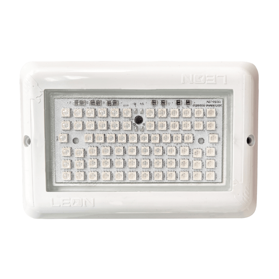 LEON Lamba (Kare-Sıva Üstü) SMD RGB (4 Kablolu) - 20 W