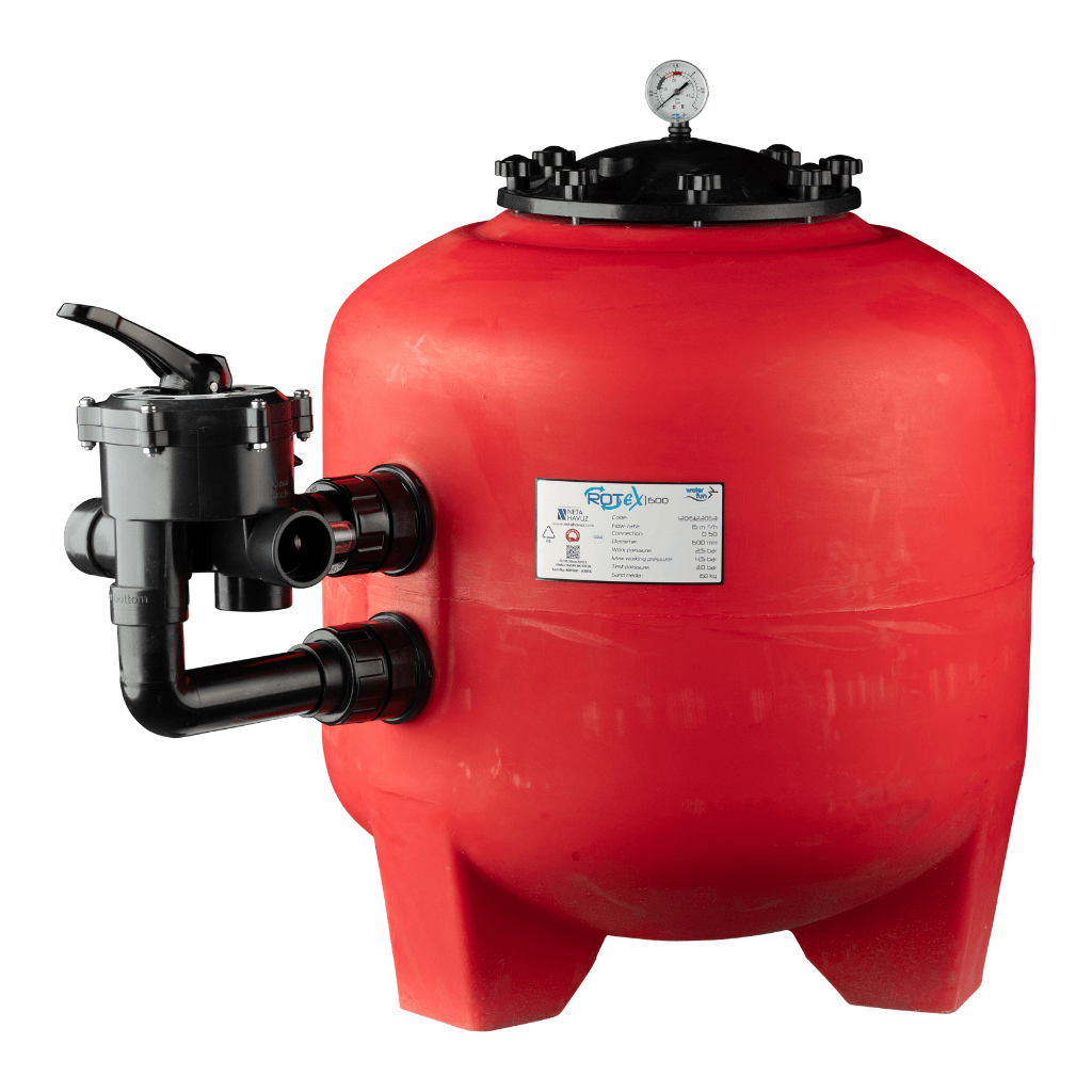 Rotex Plastik Kum Filtresi 500 mm - 50 mm