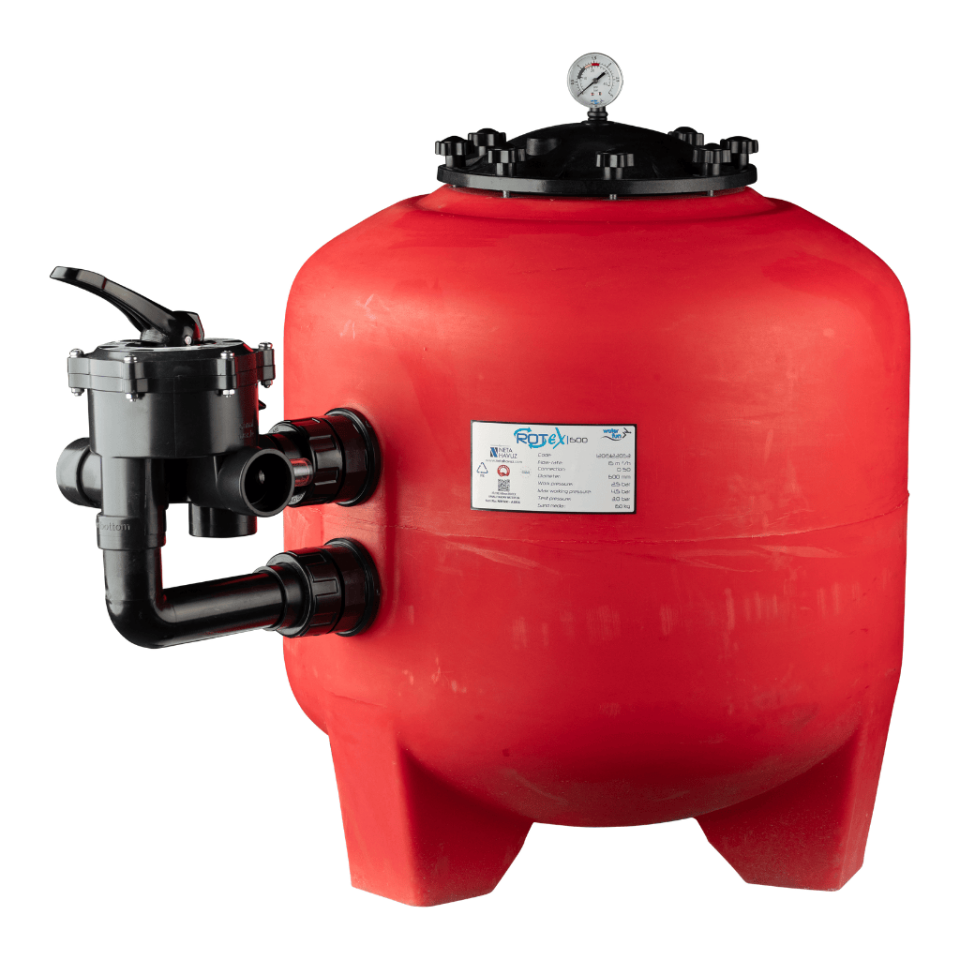 Rotex Plastik Kum Filtresi 950 mm - 63 mm