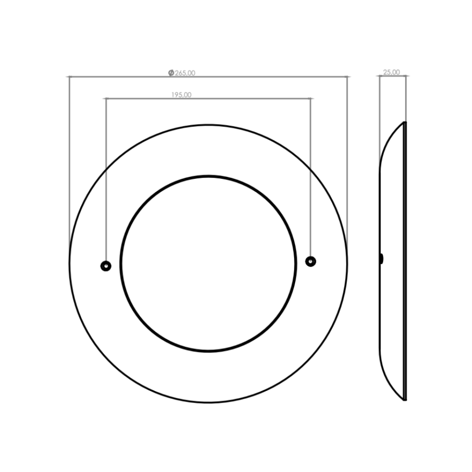 Sky Slim LED Armatür (Sıva Üstü) SMD RGB Sunrise (5 Kablolu) - 44 W