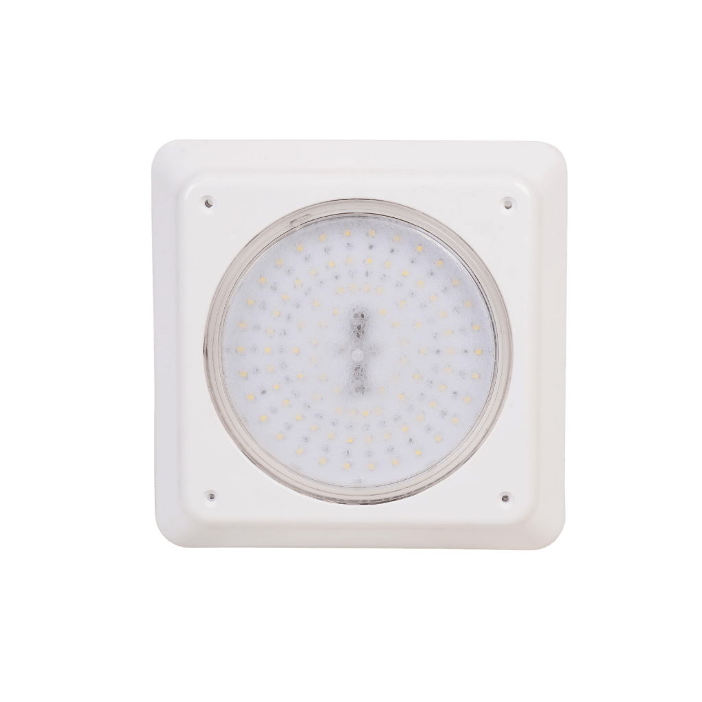 Slim Flat Kare Çerçeve LED Armatür (Sıva Üstü) 44 W - SMD Mavi-Beyaz/Blue-White